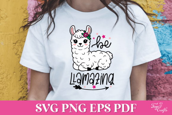 Be Llamazing SVG Quote Review