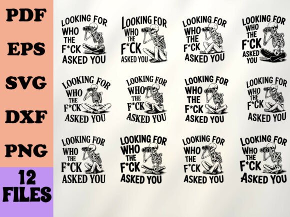 Funny Skeleton Quote Halloween SVG