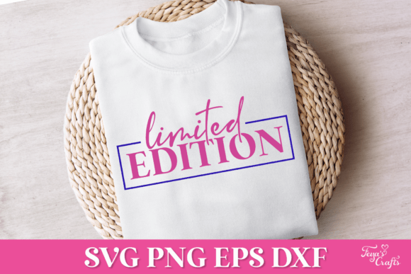 Limit Edition Inspirational SVG Quote