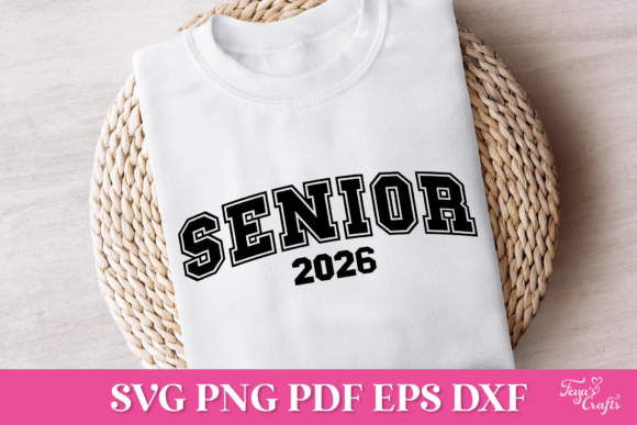 Senior 2026 Arched SVG Cut File
