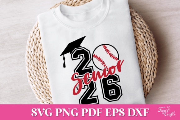 Senior 2026 Baseball SVG Quote
