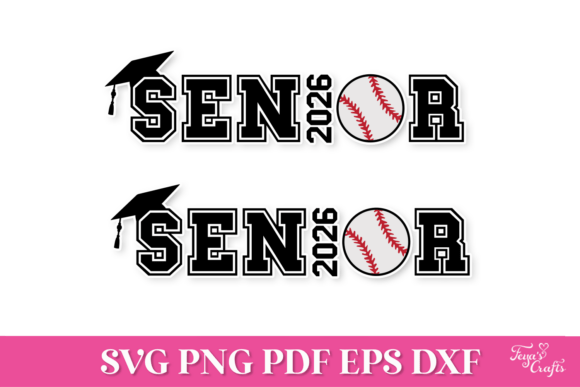 Senior 2026 Baseball SVG Review