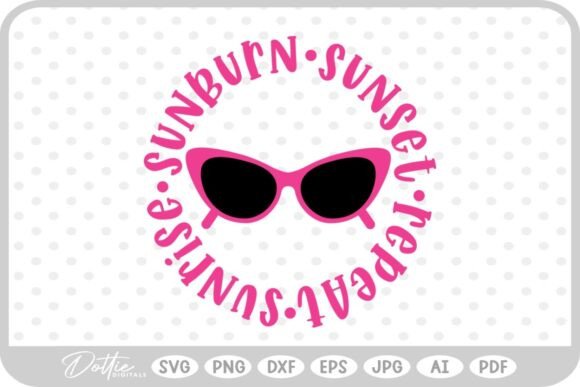 Summer Vacation Quote Funny SVG PNG DXF