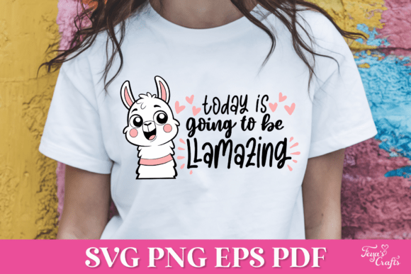 Today is Going to Be Llamazing SVG Quote